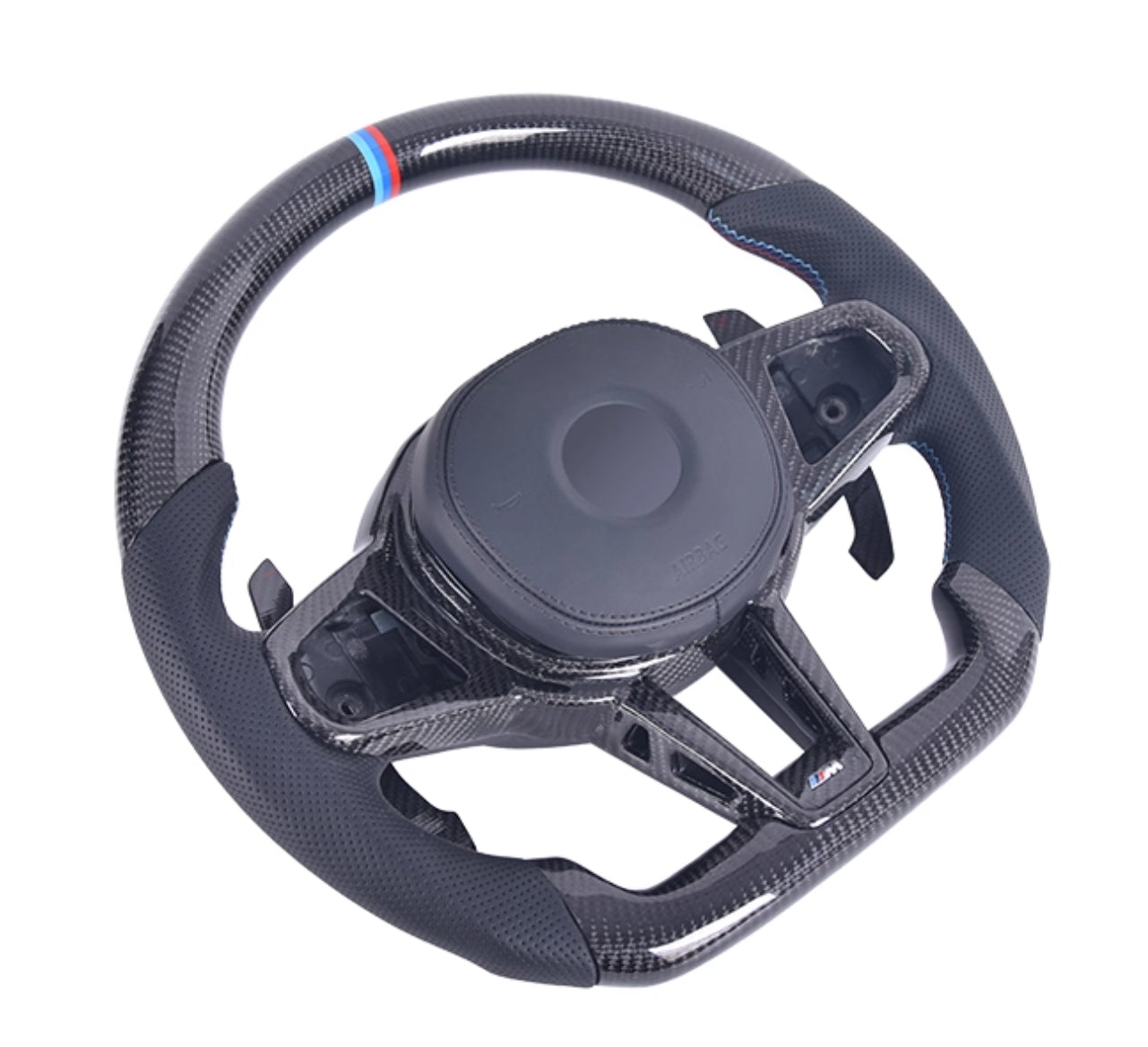 [-BMW-] Your Signature Carbon Fiber Steering Wheel – Custom Crafted by You (Material, Color, Shape & More)