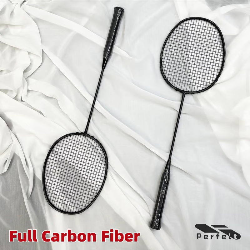 77g High-Strength Carbon Fiber Badminton Racket - Professional Feel with Lightweight Design