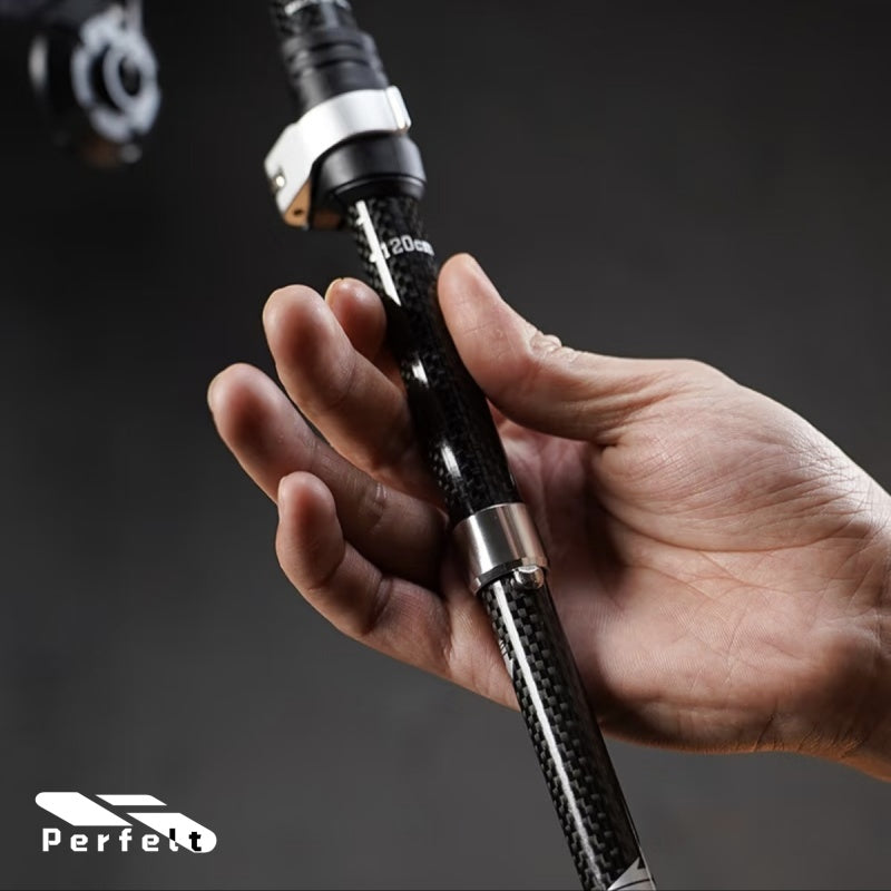 3-Section Portable Hiking Poles - Ultra-Light Carbon Fiber Construction