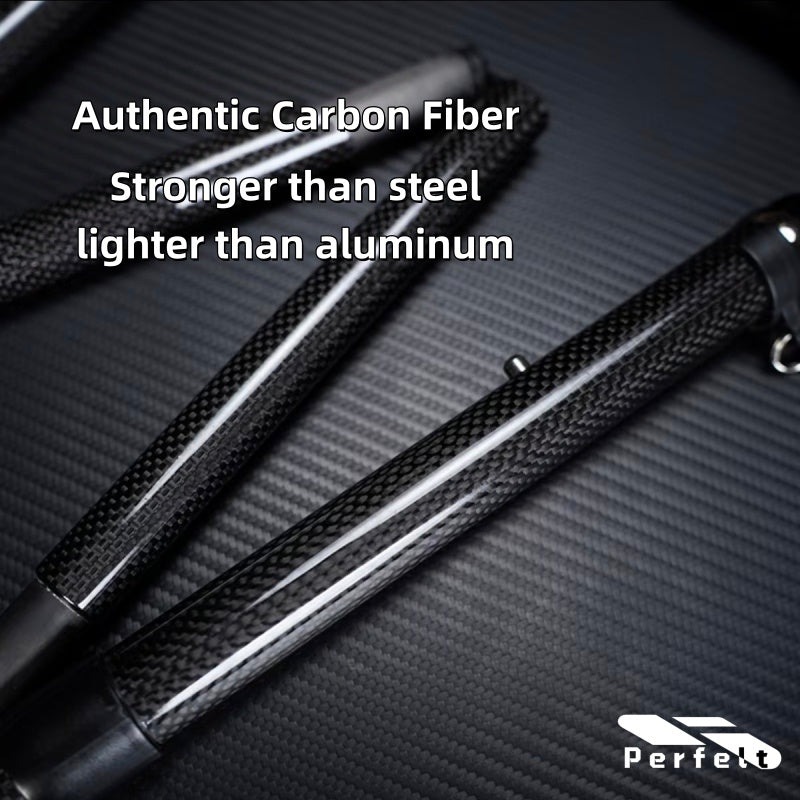 Carbon fiber Ergonomic Elderly Walking Stick - gift for parents / old people