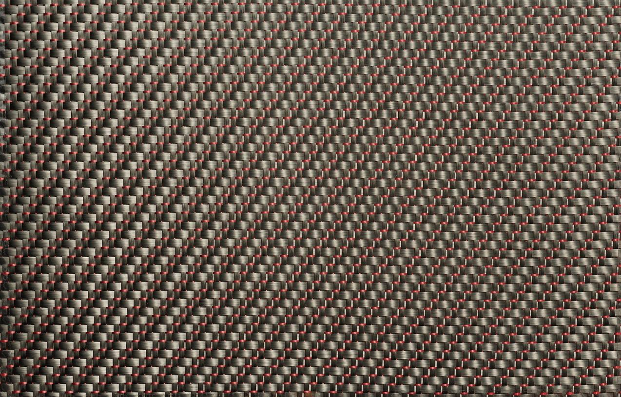 310gsm 3K T300 carbon fiber fabric Hybrid with color stripe 1m*1m
